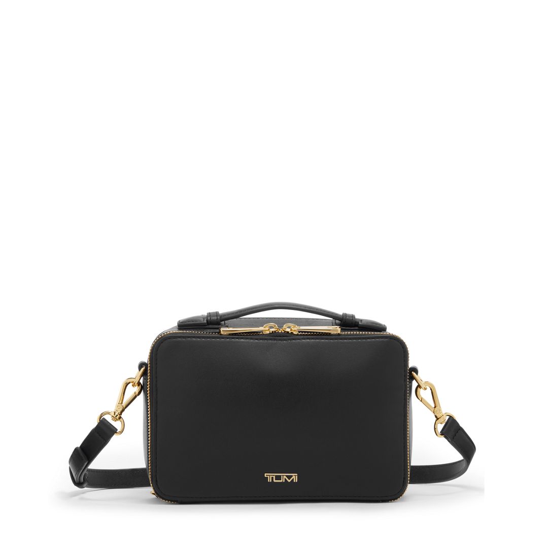 Tumi crossbody best sale leather bag